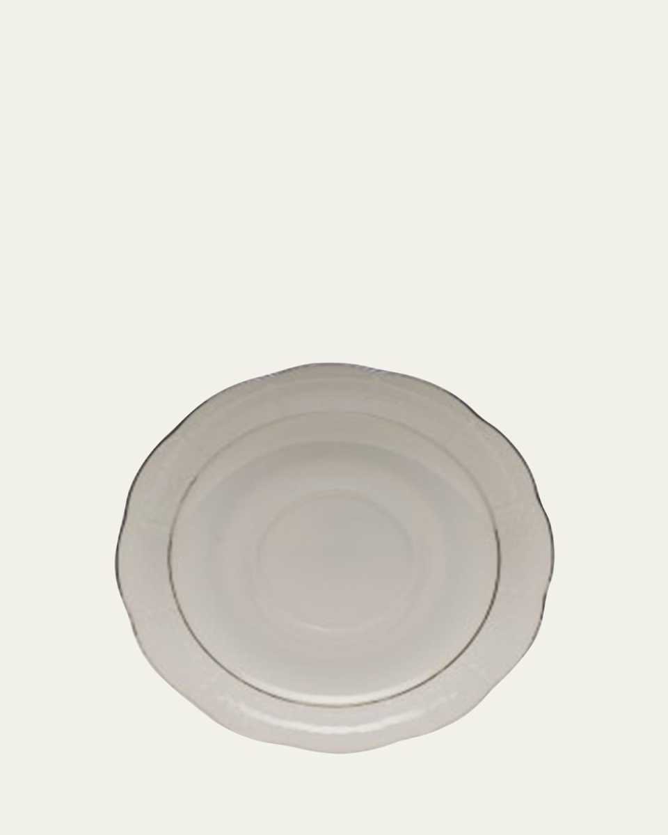 Platinum Edge Saucer